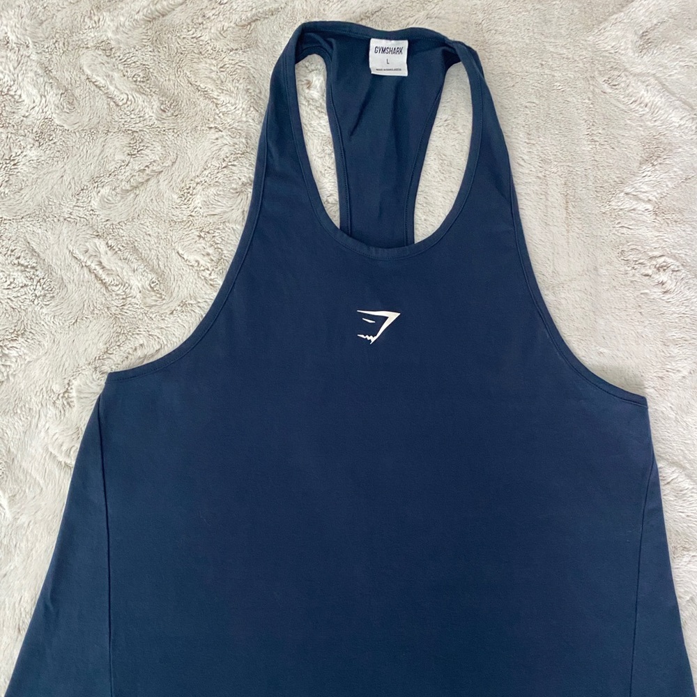 REACT STRINGER
Navy
Gymshark Mens
Slim Fit